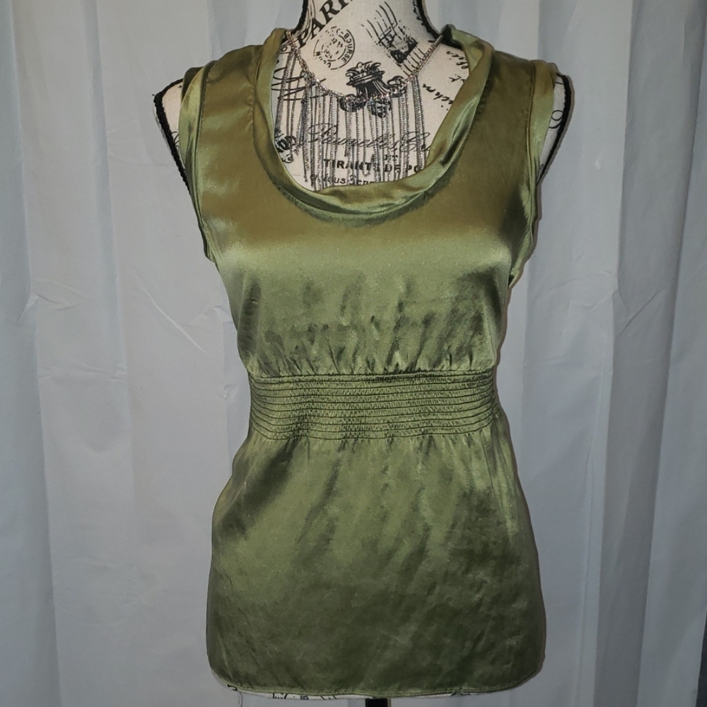 BCBGMAXAZARIA SILK BLOUSE